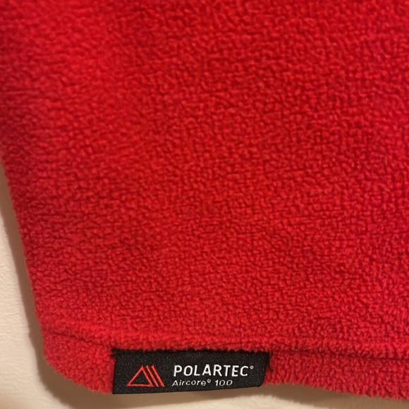 Lands End V-Neck Small 6-8 women’s Polartec top - Picture 4 of 4